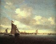 Saloman van Ruysdael Marine oil on canvas